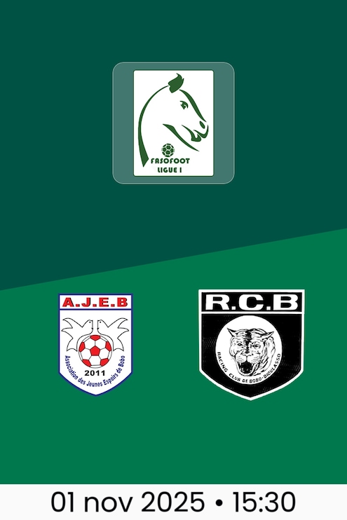 AJEB x RCB | Burkina Faso Ligue 1 2025-26