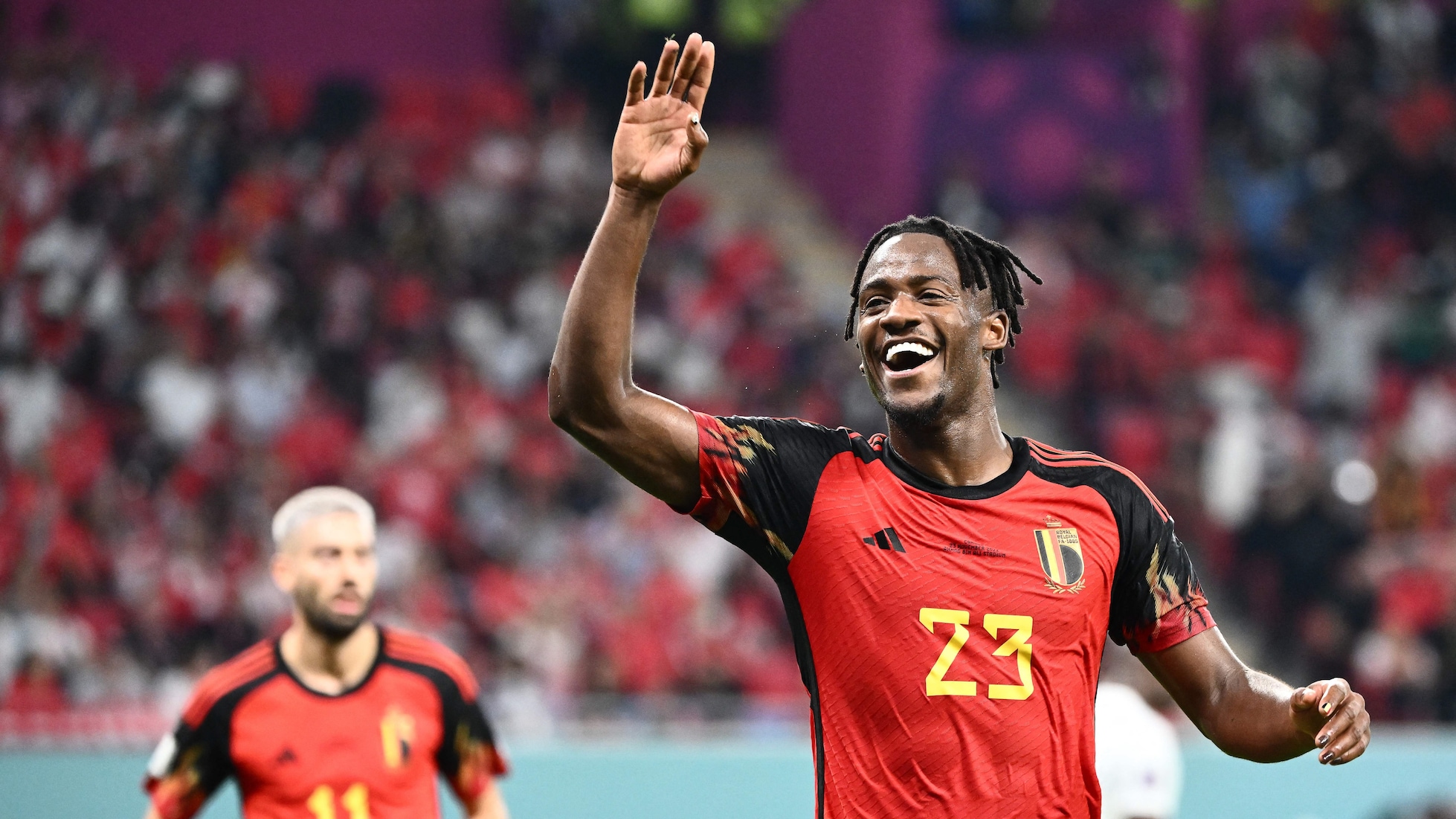 Il gol di Michy Batshuayi al 44' | Belgio - Canada | Coppa del Mondo FIFA Qatar 2022