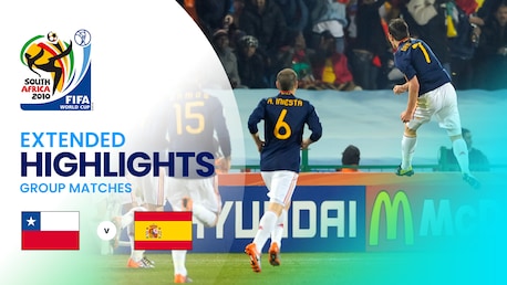Chile vs España | Fase de grupos | Copa Mundial de la FIFA Sudáfrica 2010™ | Highlights Extendidos