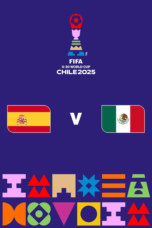 España vs México | Grupo C | Copa Mundial Sub-20 de la FIFA Chile 2025™ | Partido completo