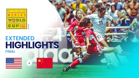USA - RP Chine | Finale | Coupe du Monde de Football Féminin de la FIFA, Etats-Unis 1999™ | Résumé vidéo complet