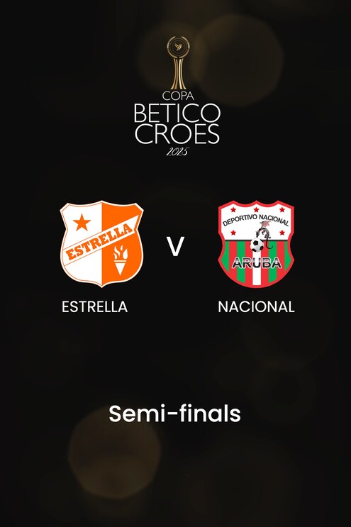 Estrella x Nacional | Copa Betico Croes 2025 | Jogo Completo