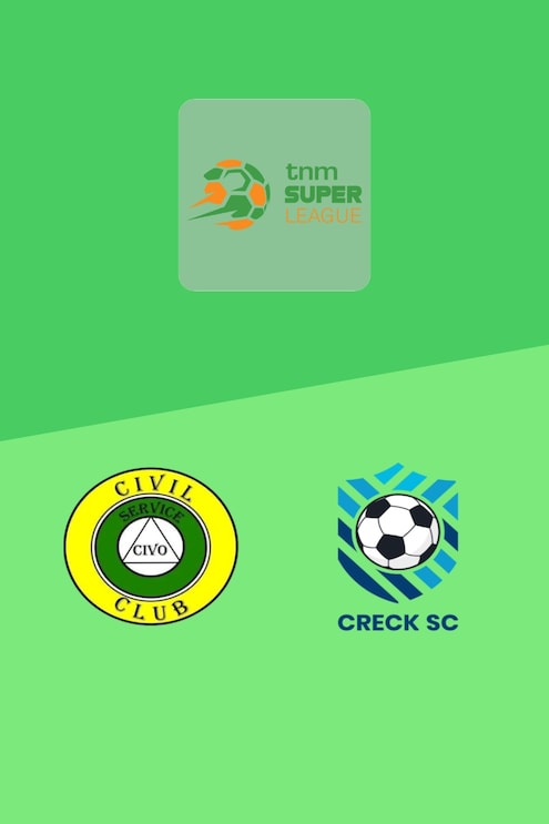 Civil Service United x Creck Sporting FC | TNM Super League 2025 | Jogo completo