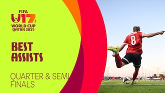 Meilleures Passes Décisives Quarts de Finale & Demi-finale | Coupe du Monde U-17 de la FIFA Qatar 2025