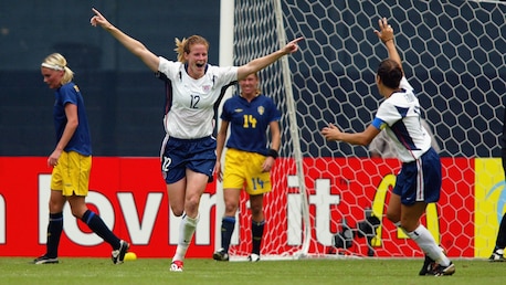 Gol de Cindy Parlow Cone 36' | EEUU vs Suecia | Copa Mundial del Fútbol Femenino de la FIFA EE UU 2003™