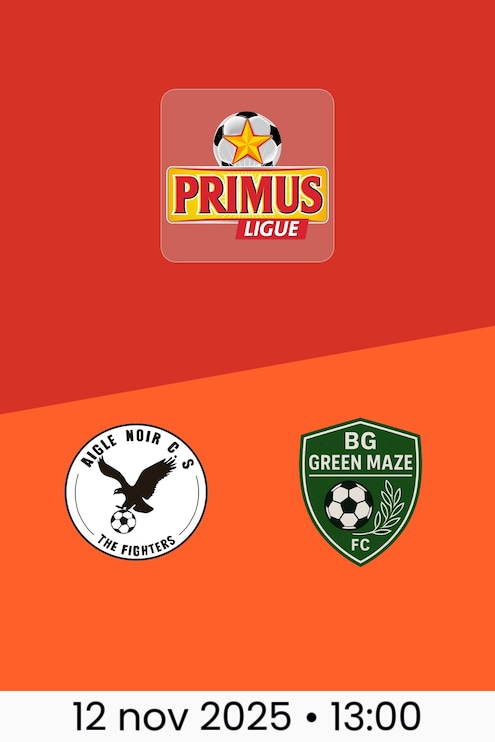 Aigle Noir CS x BG Green Maze FC | Primus Ligue Burundi 2025/26