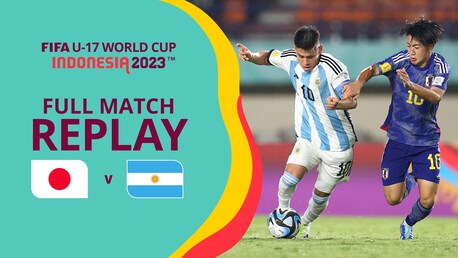 Japón vs Argentina | Grupo D | Copa Mundial Sub-17 de Indonesia 2023™ | Partido completo