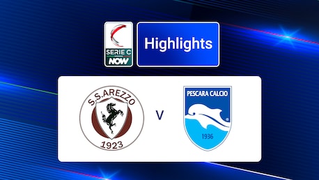 Arezzo v Pescara | Serie C NOW | Highlights