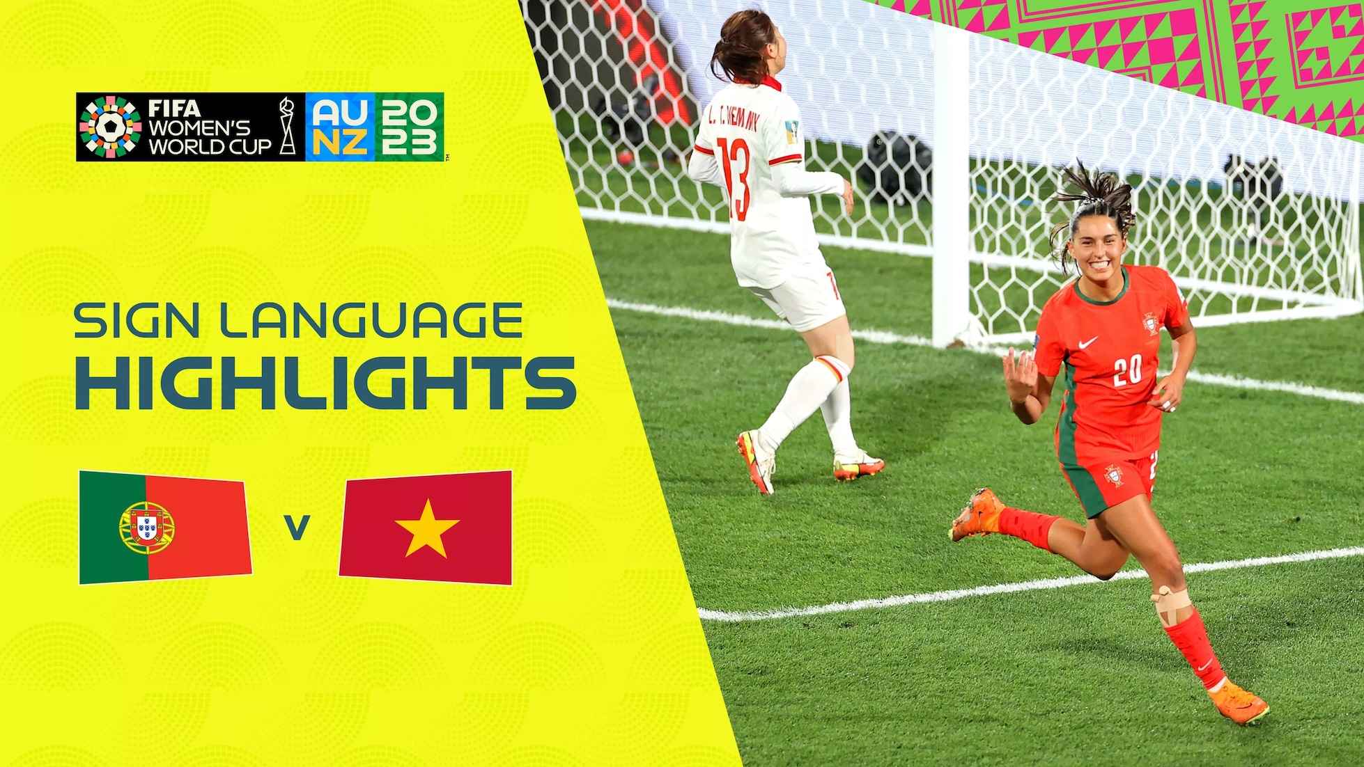Portugal v Vietnam | Group E | FIFA Women's World Cup Australia & New Zealand 2023™ | Highlights (Sign Language)