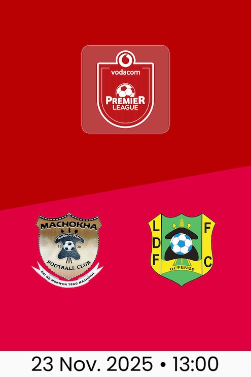 Machokha FC - Lesotho Defence Force FC | Vodacom Premier League 2025/26