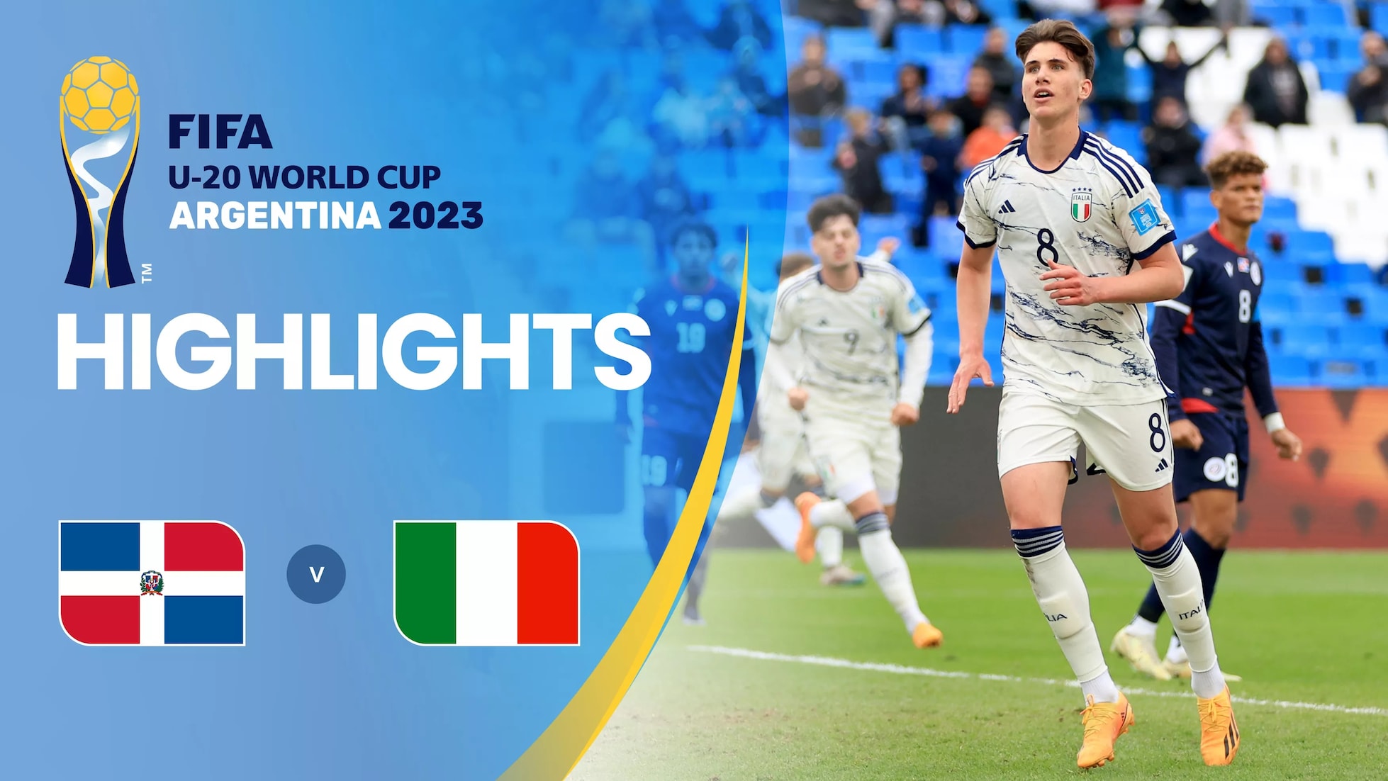 Repubblica Dominicana - Italia | Gruppo D | Coppa del Mondo FIFA U-20 Argentina 2023 | Highlights