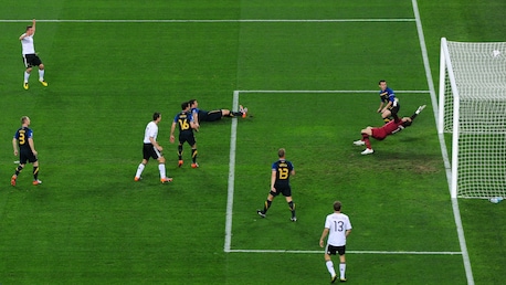Lukas Podolski Goal 7' | Germany v Australia | 2010 FIFA World Cup South Africa™