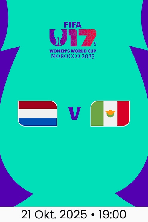 Niederlande - Mexiko | Gruppe B | FIFA U-17-Frauen-Weltmeisterschaft Marokko 2025™