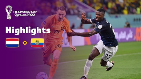 Pays-Bas - Équateur | Groupe A | Coupe du Monde de la FIFA, Qatar 2022™ | Résumé vidéo