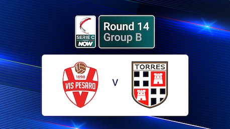 Vis Pesaro - Torres | Groupe B | Serie C NOW | Match complet