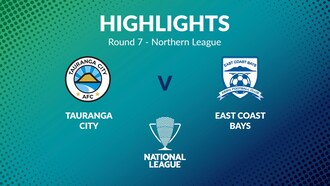 Tauranga City vs East Coast Bays | Jornada 7 | Northern League | Men's National League Regional Phase | Highlights