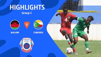 Malawi v Comoros | Group Stage | CAF U-20 Africa Cup of Nations 2025 | COSAFA Qualifier  | Highlights