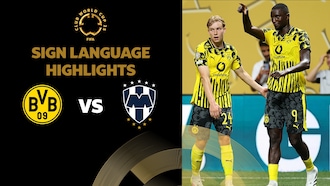 Borussia Dortmund v CF Monterrey | Round of 16 | FIFA Club World Cup 2025™ | Highlights (Sign Language)