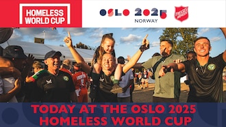 Day 3 - Today at the Oslo 2025 Homeless World Cup