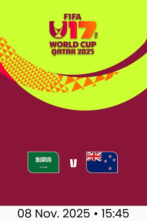 Saudiarabien - Neuseeland | FIFA U-17-Weltmeisterschaft Katar 2025™