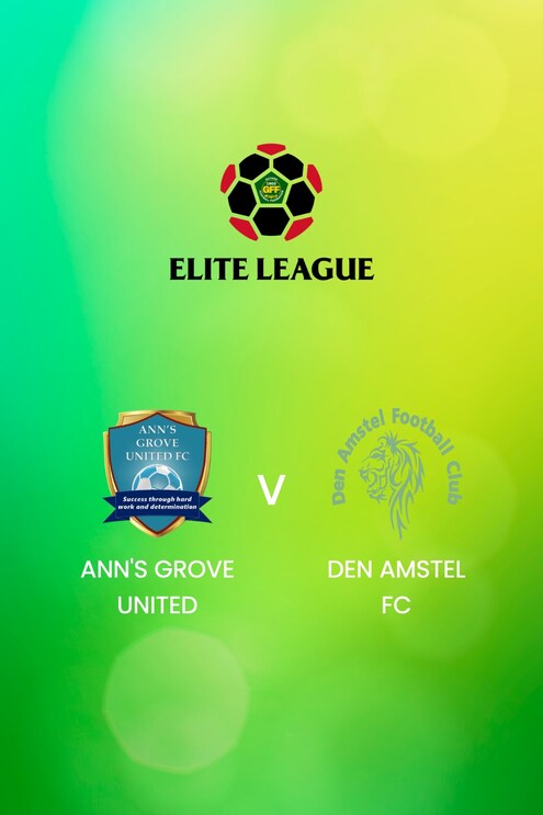 Ann's Grove United - Den Amstel FC | GFF Elite League 2025 | Match complet