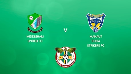 Middleham United FC - Mahaut Soca Strikers FC | DFA Premier League 2025 | Spiel in voller Länge