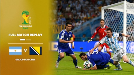 Argentina x Bósnia e Herzegovina | Grupo F | Copa do Mundo da FIFA Brasil 2014™ | Jogo completo