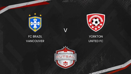 FC Brazil Vancouver x Yorkton United FC | Final 5.º-6.º | Campeonato Canadense de Futsal Masculino 2025| Jogo completo