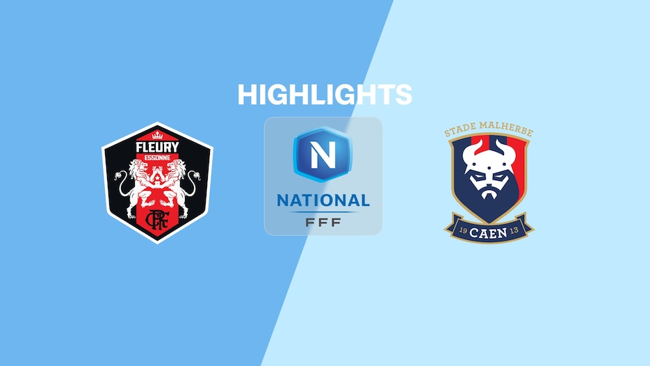 FC Fleury 91 - Caen | Championnat National 2025/2026 | Résumé vidéo