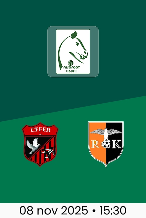 CFFEB vs RCK | Burkina Faso Ligue 1 2025-26