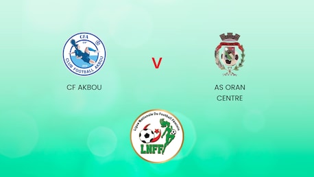 CF Akbou v AS Oran Centre | Championnat National D1 2024/25 | Algeria| Full Match Replay