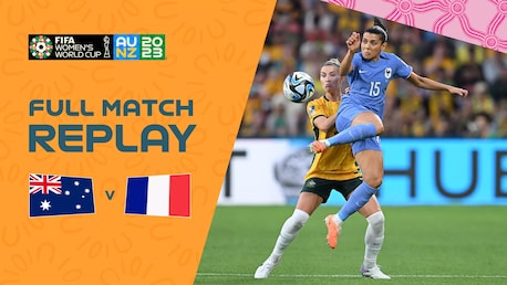 Australia vs Francia | Cuartos de final | Copa Mundial Femenina de la FIFA Australia & Nueva Zelanda 2023™ | Partido Completo