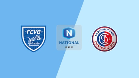 Villefranche v Châteauroux | Championnat National 2025/2026 | Full Match Replay