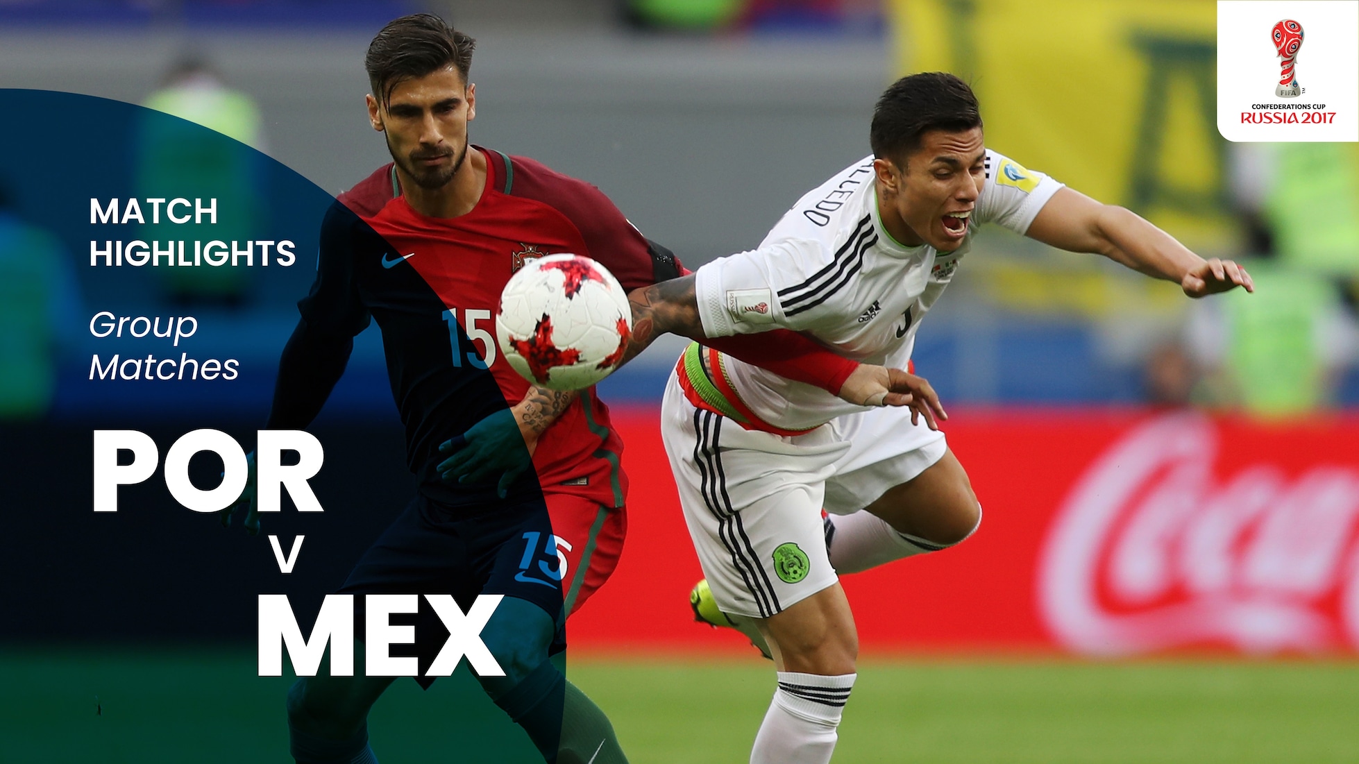 Portugal vs México | Grupo A | Copa FIFA Confederaciones Rusia 2017™ | Highlights