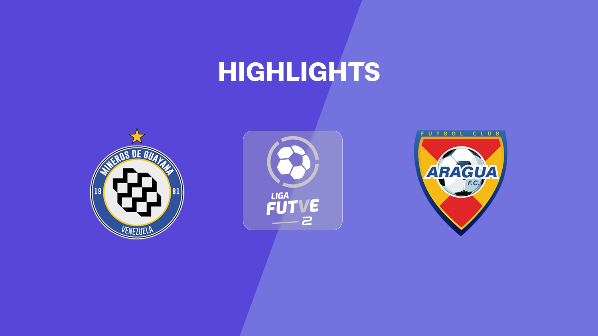 Mineros de Guayana v Aragua FC | Liga FUTVE 2 - 2025 | Highlights