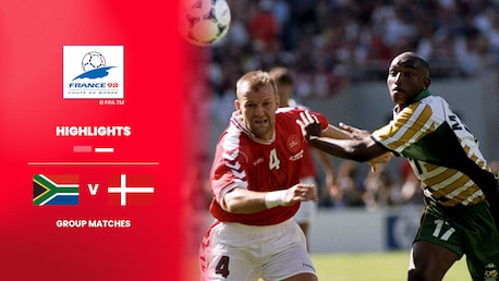 South Africa v Denmark | Group C | 1998 FIFA World Cup France™ | Highlights