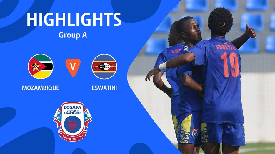 Mozambique vs Esuatini | Fase de grupos | CAF U-20 Africa Cup of Nations 2025 | Clasificatorio COSAFA | Highlights