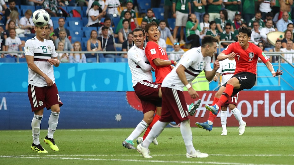 Das Tor von Son Heungmin 90'+3' | Korea Republik - Mexiko | FIFA Fussball-Weltmeisterschaft Russland 2018™