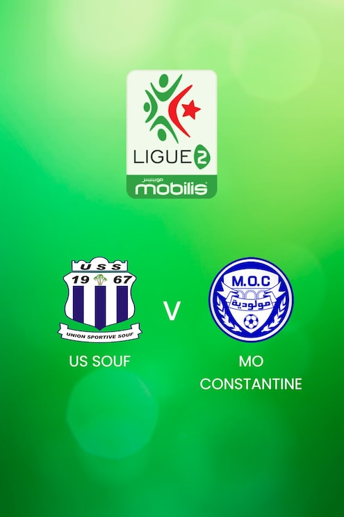 US Souf - MO Constantine | Ligue 2 2024/25 | Algerien | Spiel in voller Länge