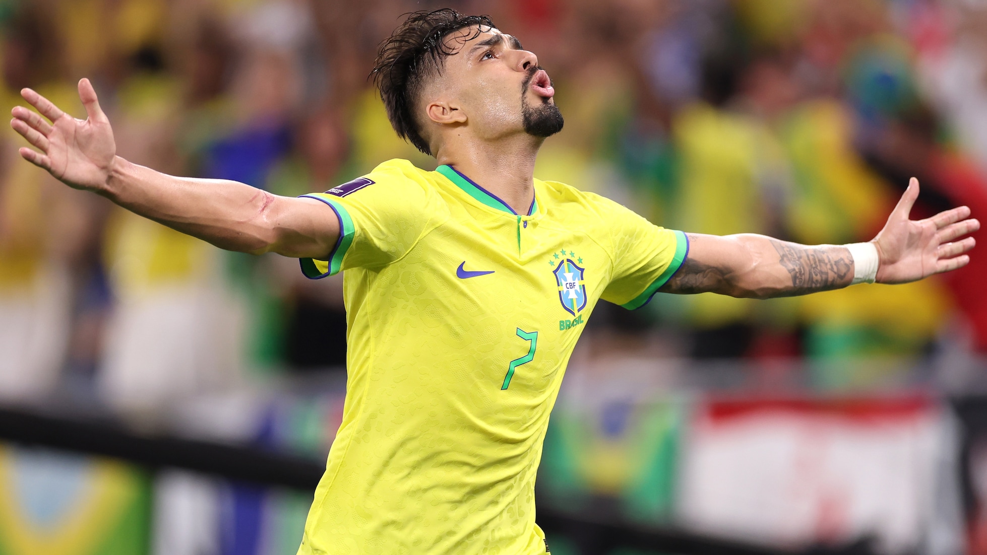 Gol de Lucas Paqueta 36' | Brasil vs República de Corea | Copa Mundial de la FIFA Catar 2022™