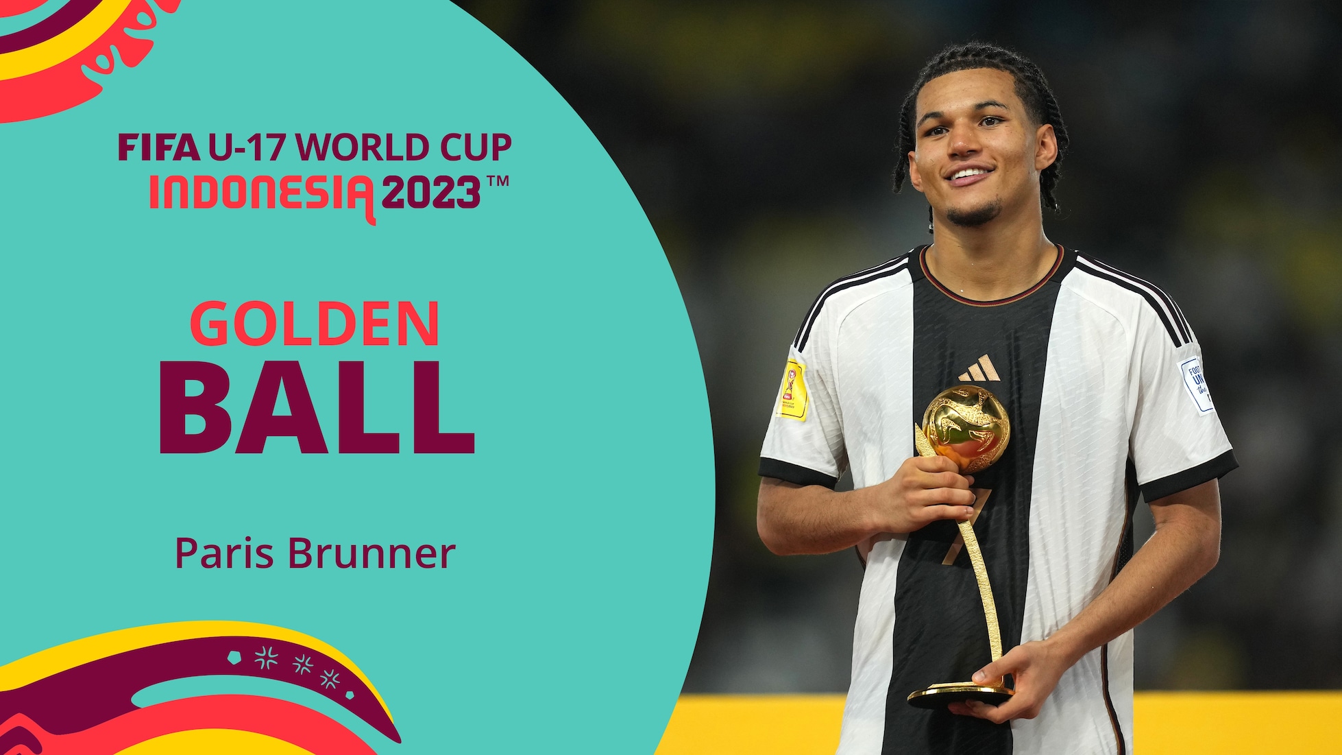 Paris Brunner | Goldener Ball | FIFA U-17-Weltmeisterschaft Indonesien 2023™