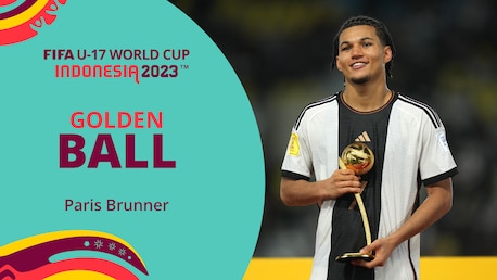 Paris Brunner | Golden Ball Award | FIFA U-17 World Cup Indonesia 2023™