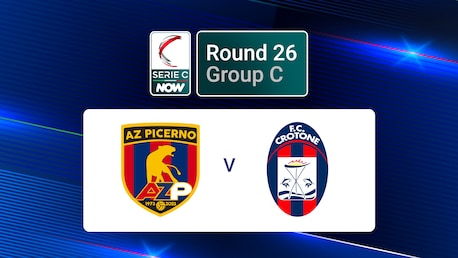 Picerno v Crotone | Serie C NOW | Full Match Replay