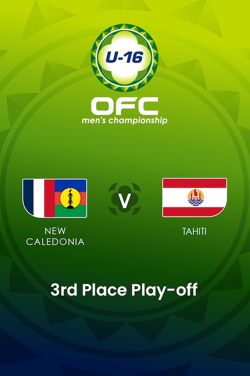 New Caledonia v Tahiti | Play-off for third place | OFC U-16 Men's Championship | Full Match Replay