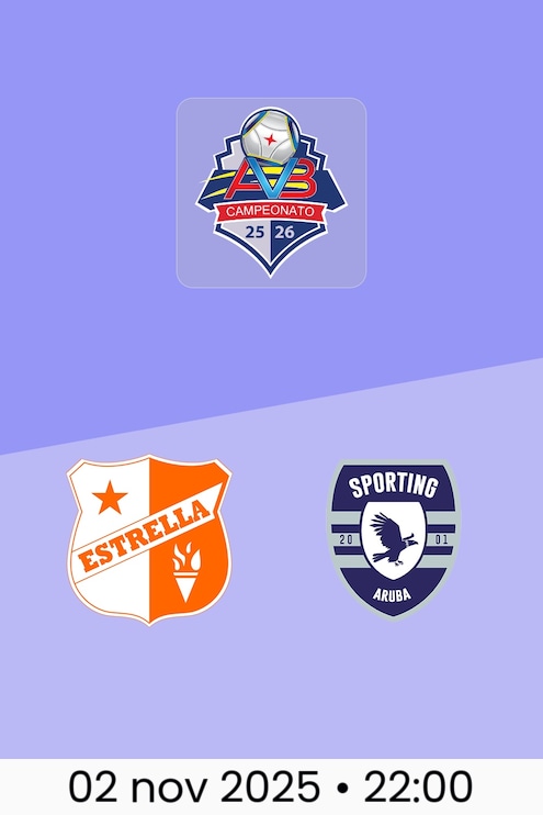 Estrella x SV Sporting Aruba | Division Honor 2025-26