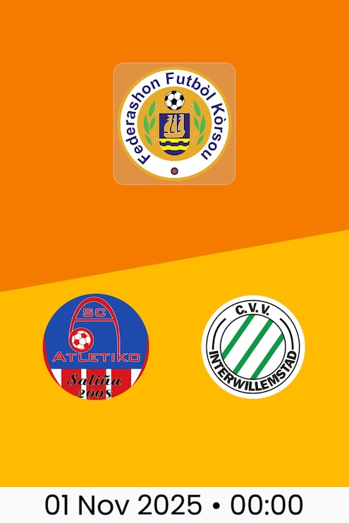 Atlétiko Saliña v Inter Willemstad | Curaçao Promé Divishon 2025/26