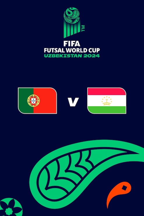 Portugal vs Tayikistán | Grupo E | Copa Mundial de Futsal de la FIFA Uzbekistán 2024™ | Partido completo