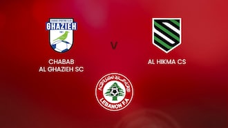 Chabab Al Ghazieh SC v Al Hikma CS | First Division | Lebanon | Partido completo