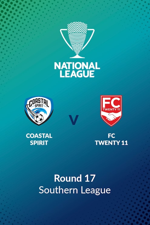 Coastal Spirit v FC Twenty 11 | Round 17 | Southern League | Men's National League Regional Phase | Full Match Replay