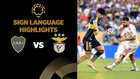 CA Boca Juniors - SL Benfica | Gruppe C | FIFA Club World Cup 2025™ | Highlights (Gebärdensprache)